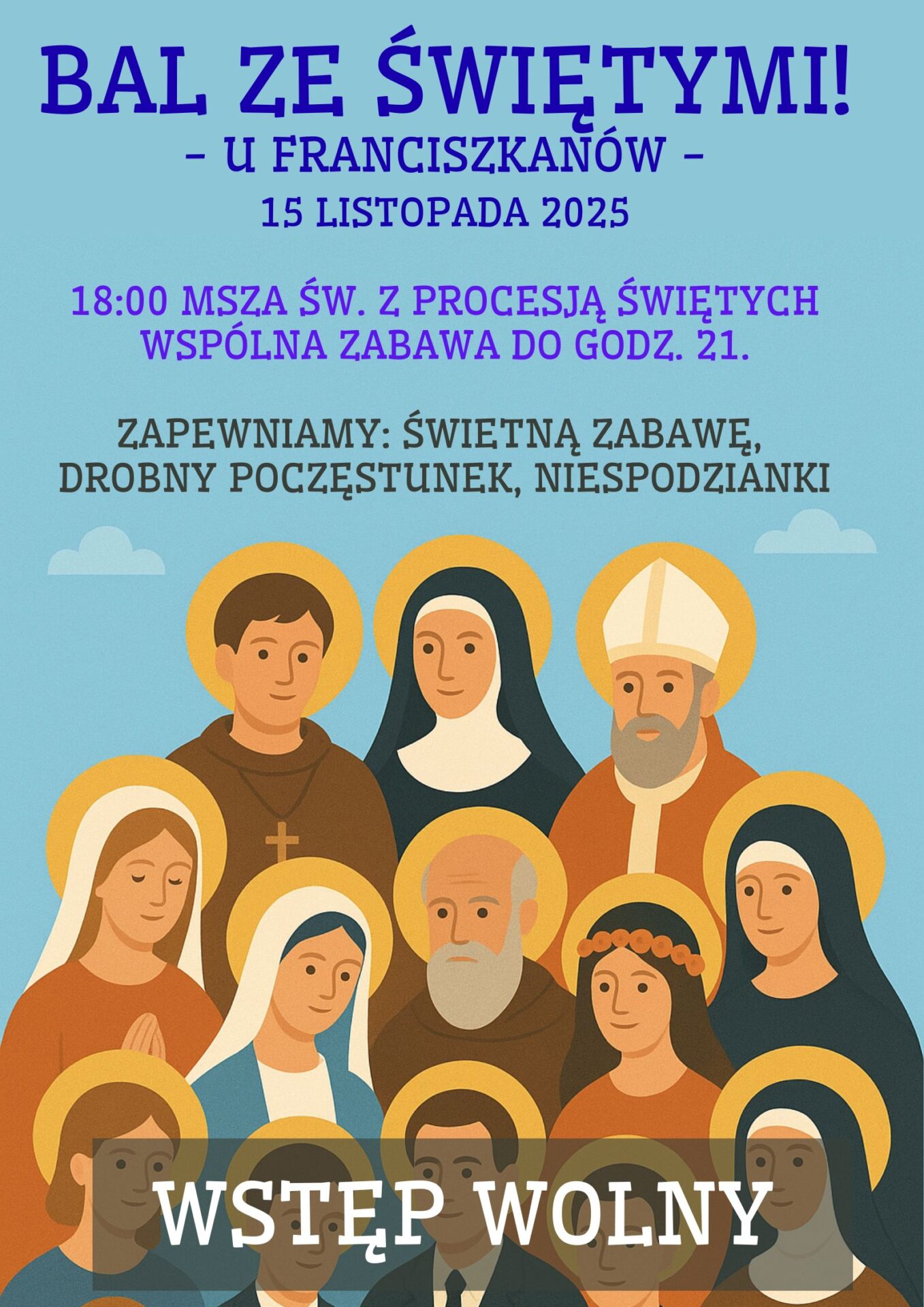 Bal ze Świętymi
